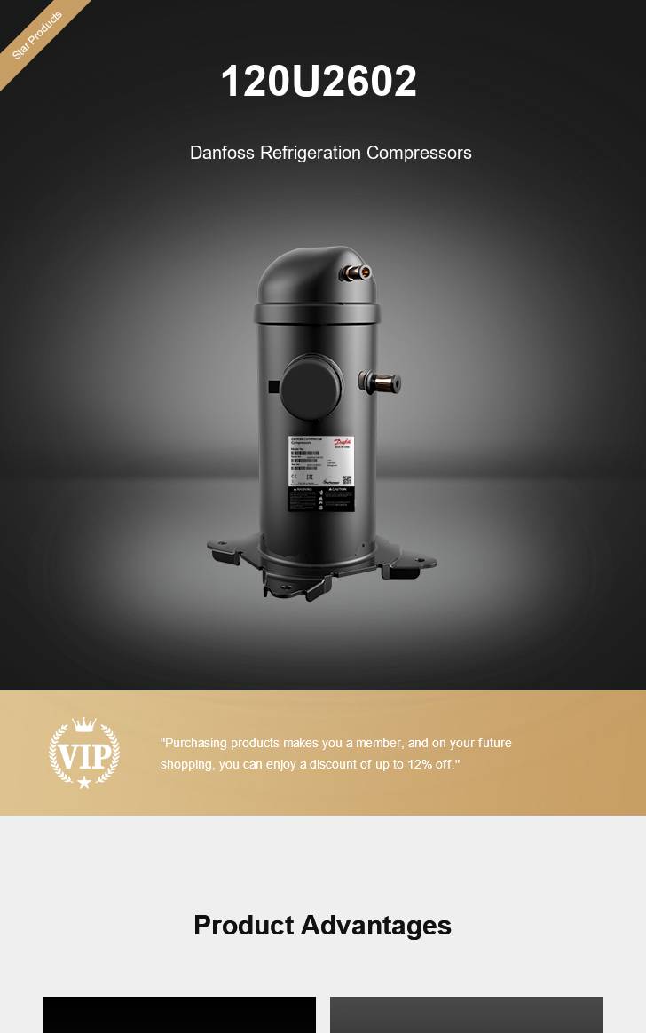 Danfoss Compressor 120U2602, technical parameters pdf, structure diagram